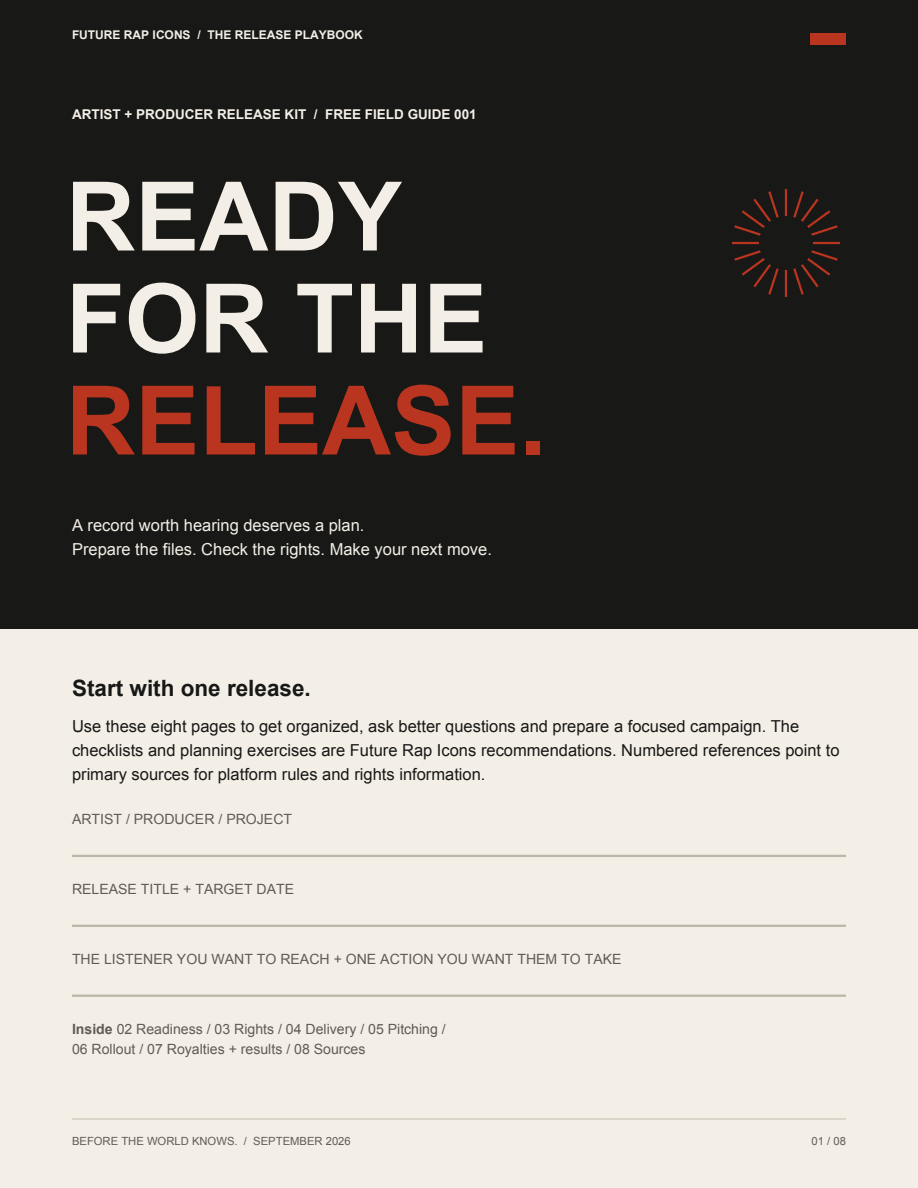Ready for the Release playbook cover